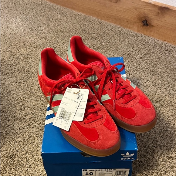 adidas Shoes - Adidas Gazelle Indoor Scarlet Trainers!